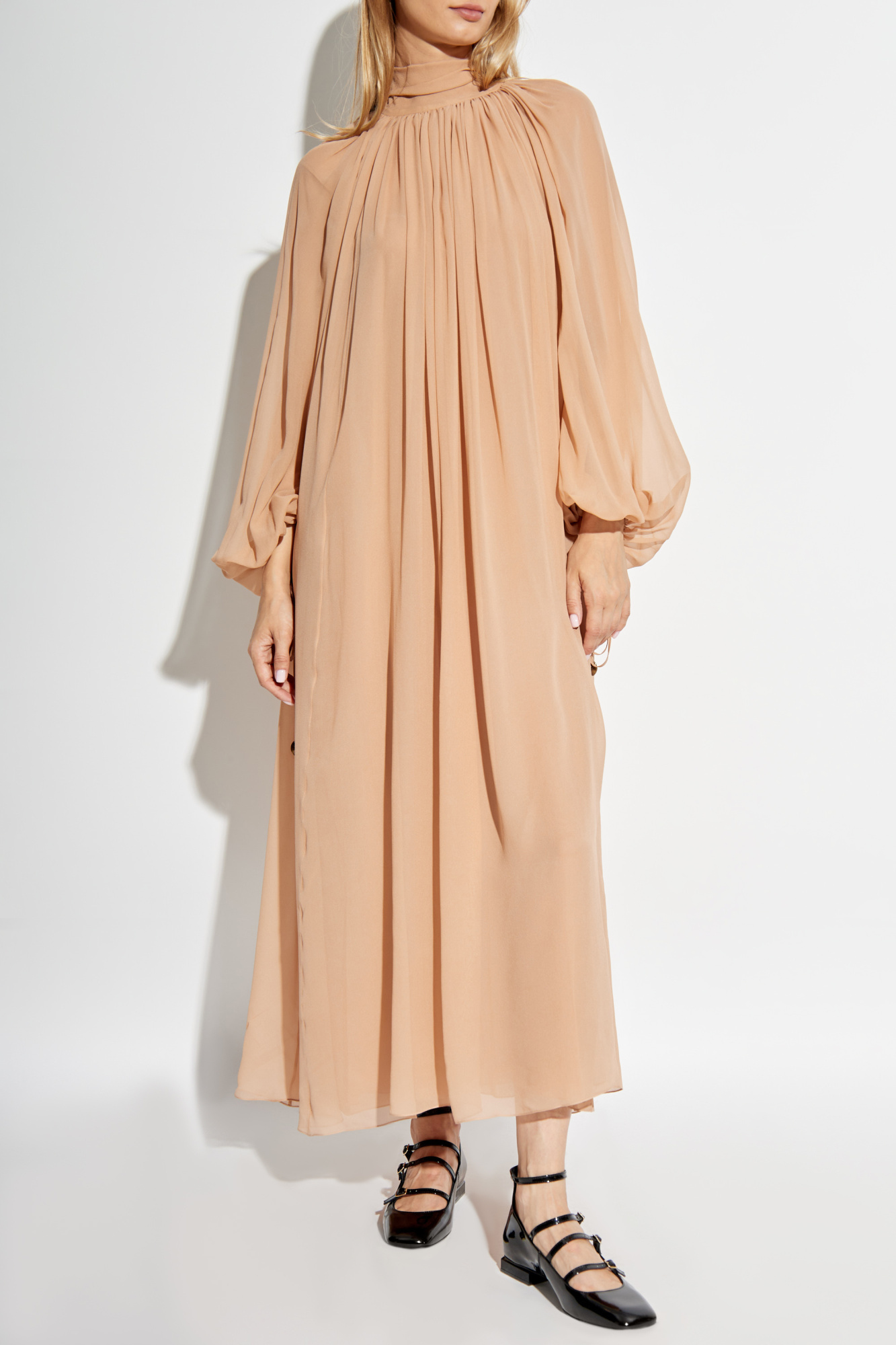 ワンピース CHLOE Woman Dress Beige CH25SR036339 20G CHLOÉ: Dress woman - Beige | Chloé dress CH25SR036339 online